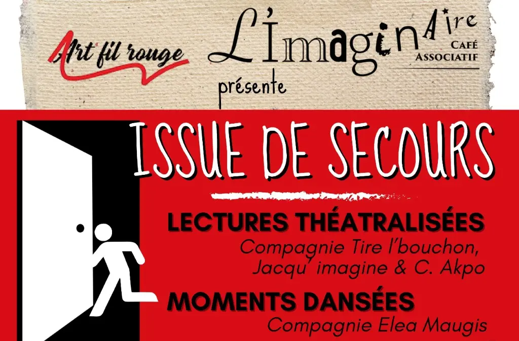 Printemps des poètes | repas/spectacle "Issue de secours"