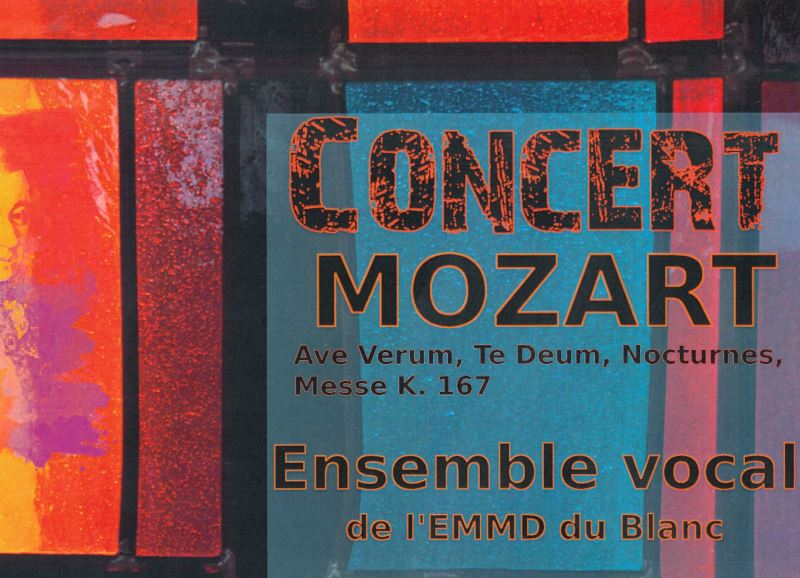 Concert Mozart de l'Ensemble Vocal du Blanc