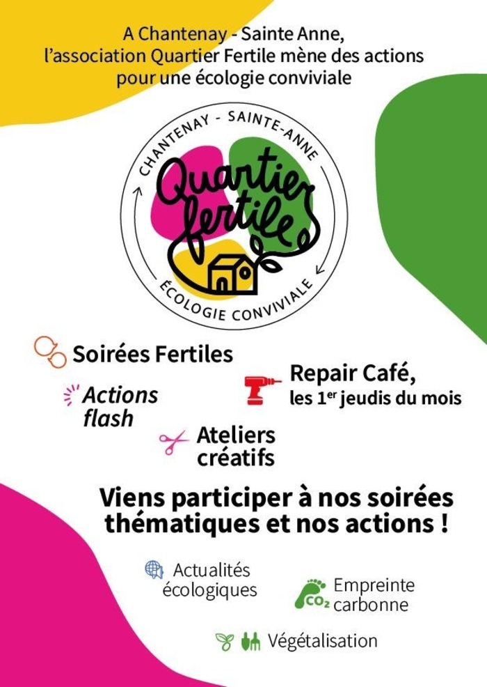 Soirée Fertile - projets collaboratif avec Courts circuits Le DIX (Maison de quartier) Nantes