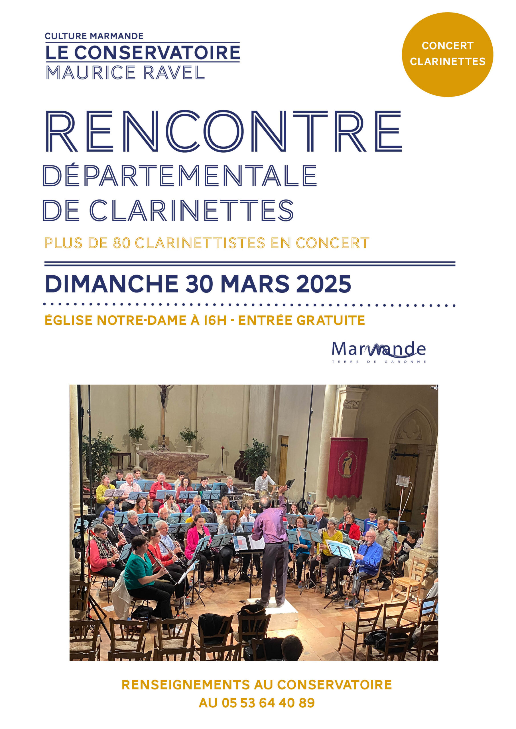 Rencontre départementale de Clarinettes