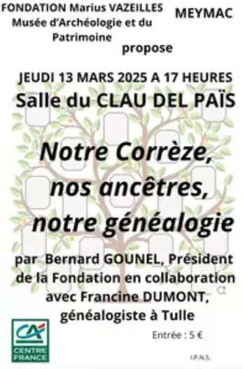 Conférence notre Corrèze