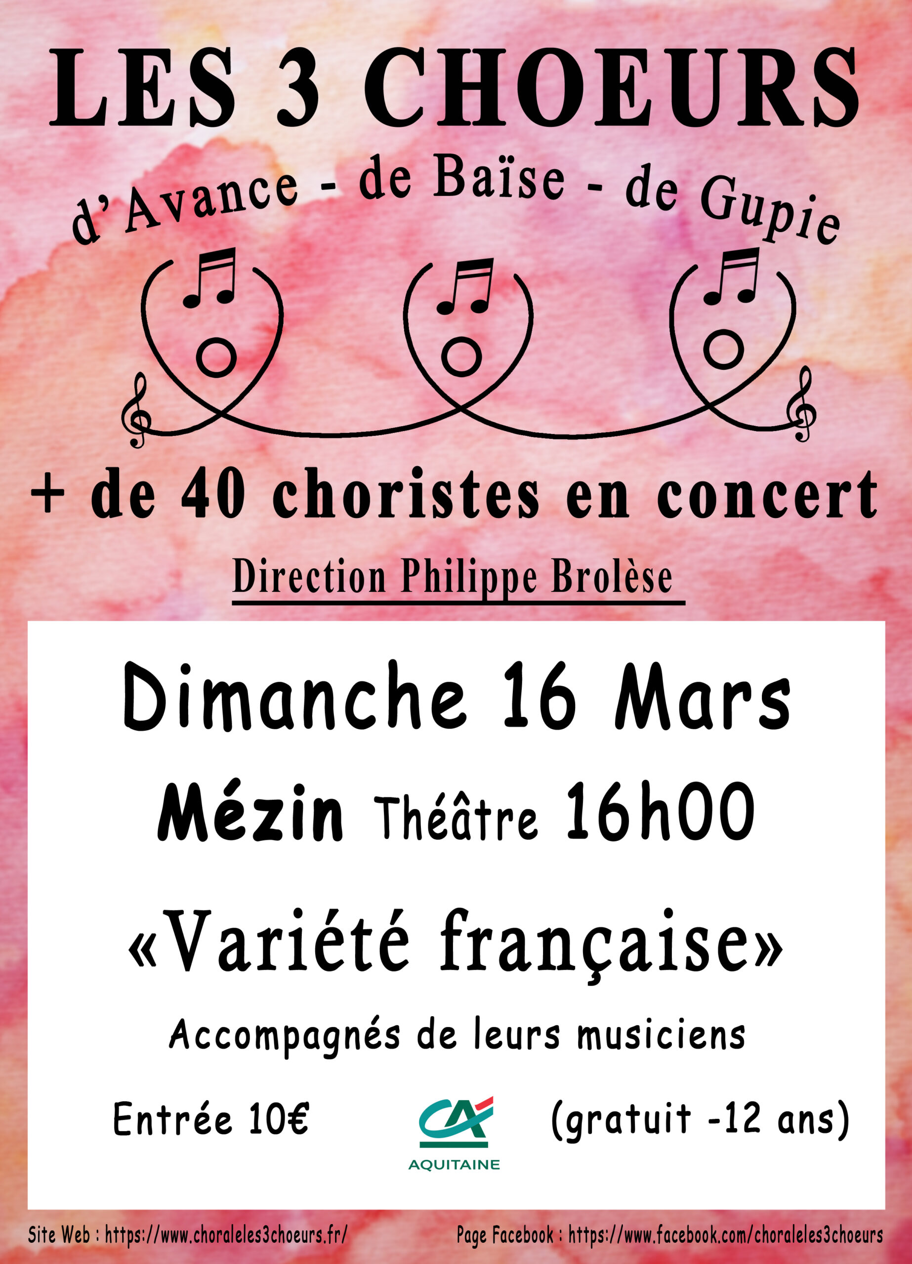 Concert Chorale 3 Choeurs