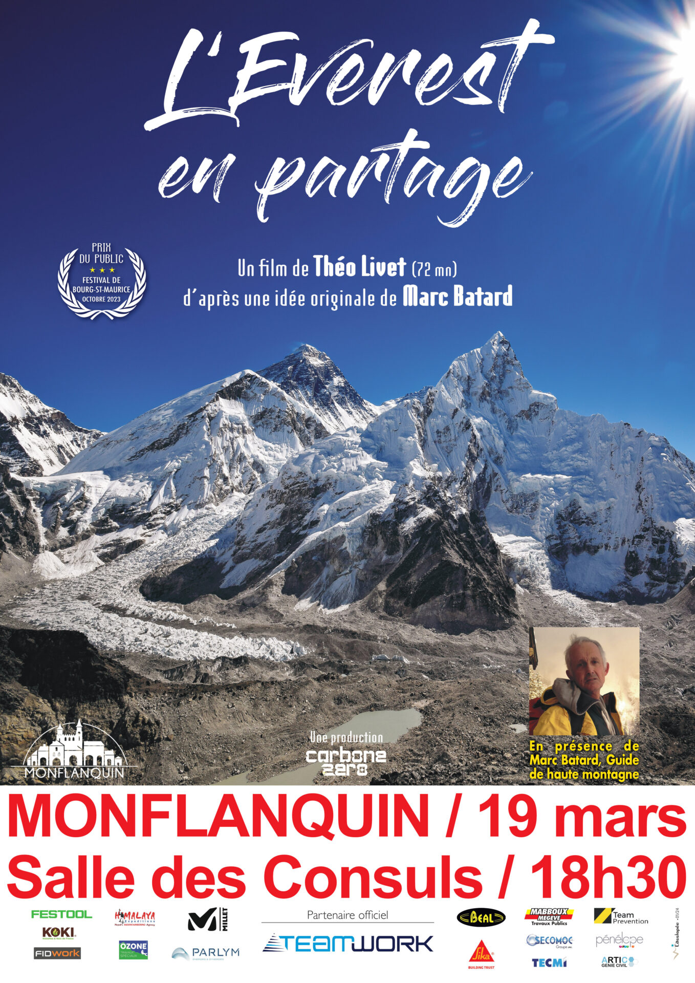 Projection de film L'Everest en partage