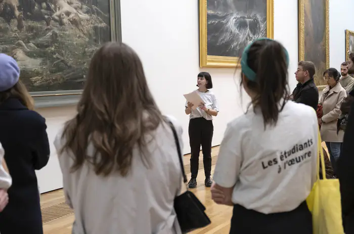 Les étudiants à l'œuvre Musée d'arts de Nantes