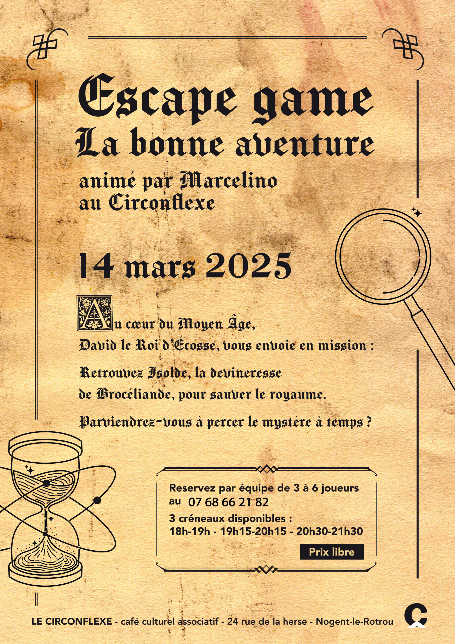 Escape Game au Circonflexe