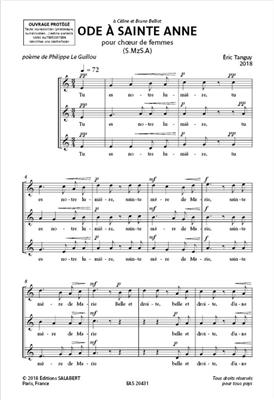 ode à sainte Anne