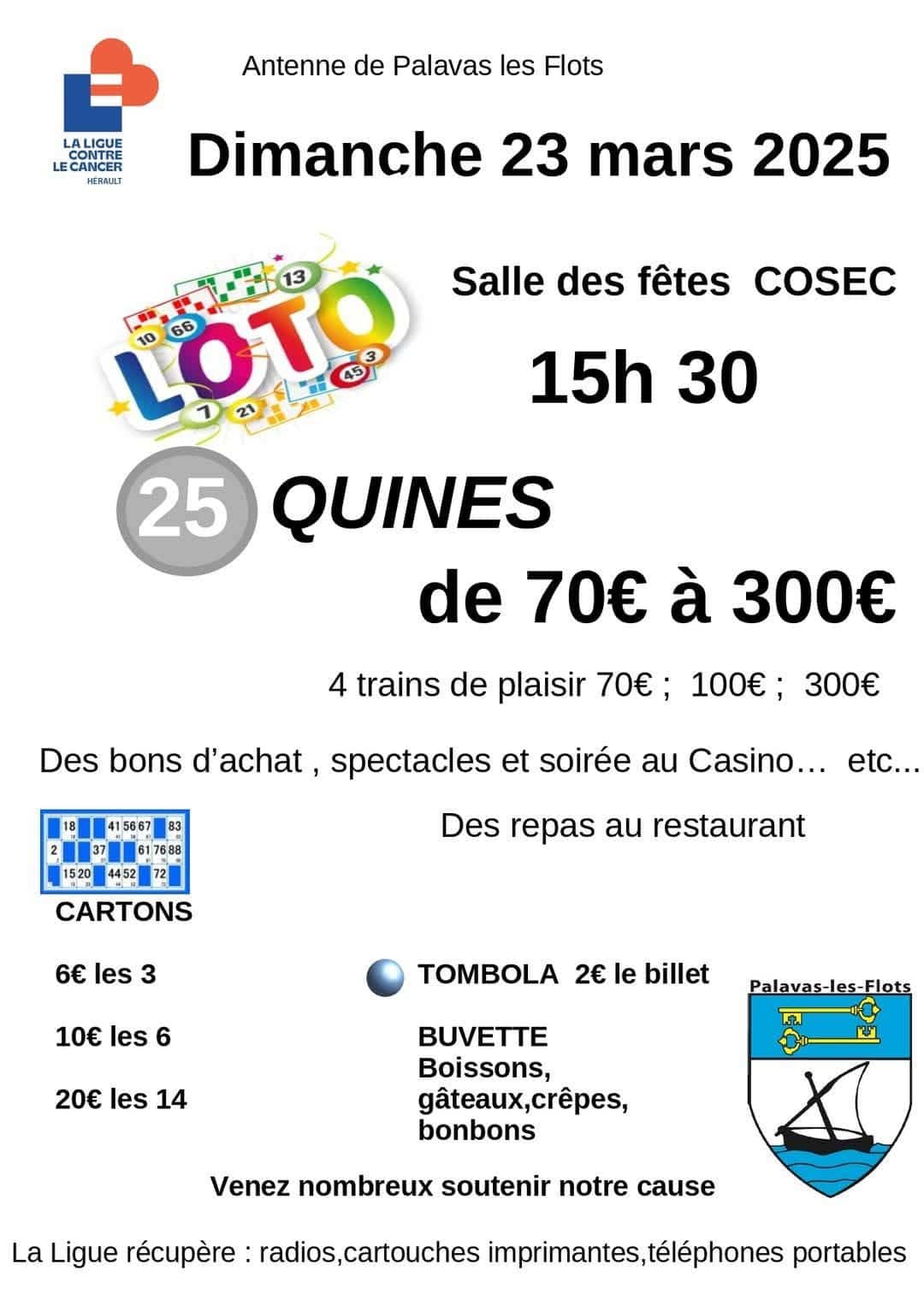 LOTO DE LA LIGUE CONTRE LE CANCER