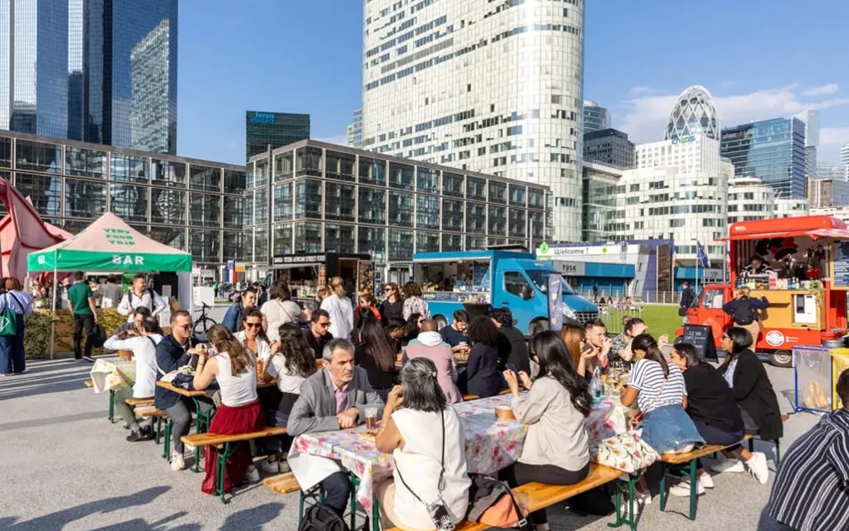 Paris Food Trip Festival Parvis de la Défense Puteaux