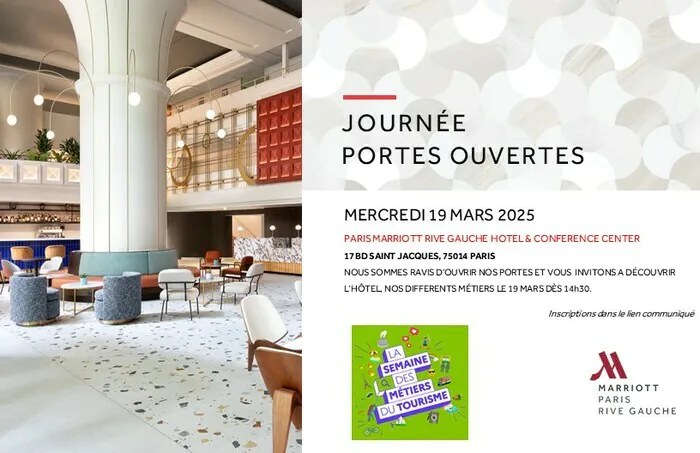 Paris Marriott Rive Gauche Hotel & Conference Center: Portes Ouvertes Paris Marriott Rive Gauche Hotel & Conference Center Paris