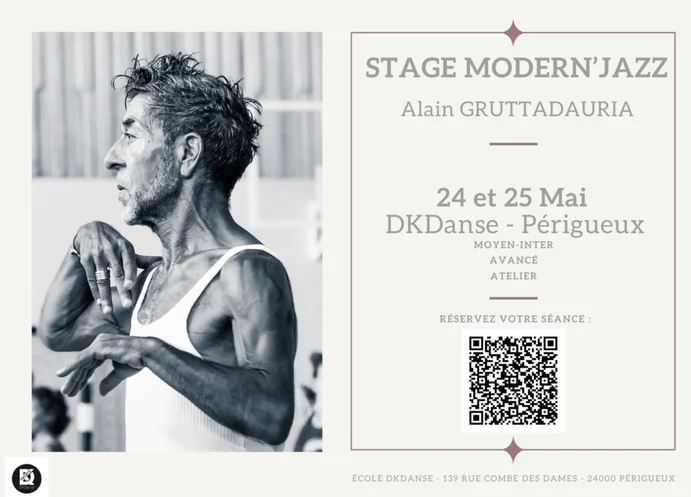 STAGE MODERN'JAZZ Alain GRUTTADAURIA