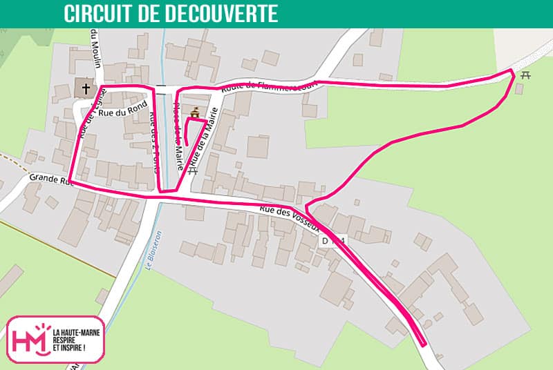 CIRCUIT DE DECOUVERTE DE LESCHERES-SUR-LE-BLAISERON Leschères-sur-le-Blaiseron Grand Est