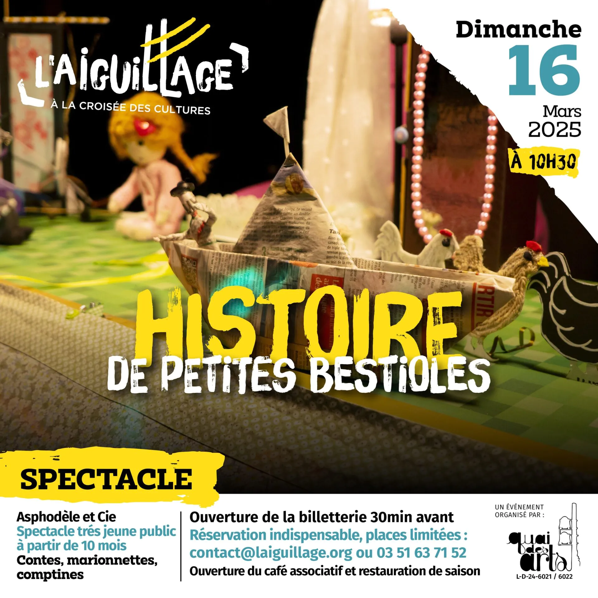 Spectacle histoire de petites bestioles