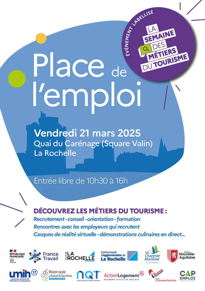 Place de l'emploi quai du carenage 17000 la rochelle La Rochelle