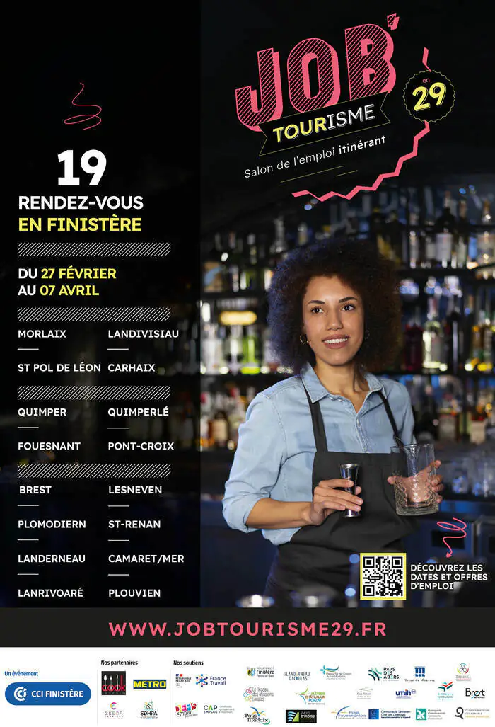 Job tourisme en 29 restaurant au Bureau Saint-Martin-des-Champs