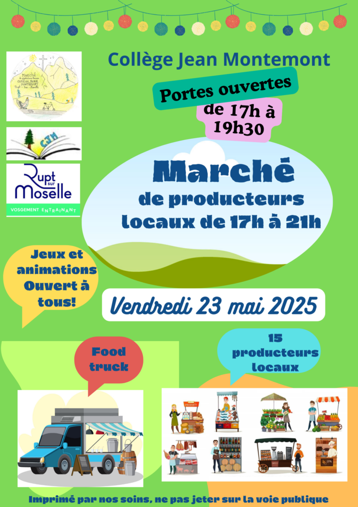 MARCHÉ DE PRODUCTEURS LOCAUX