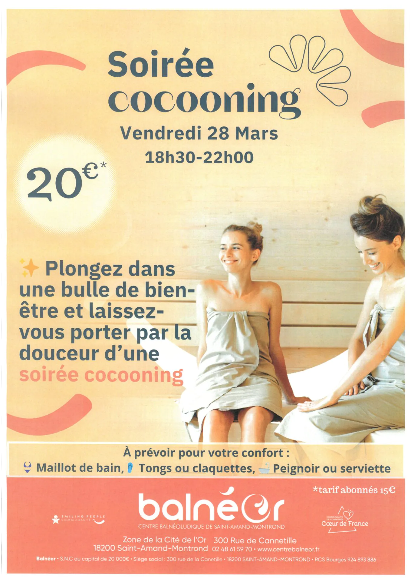 Soirée Cocooning à balnéor