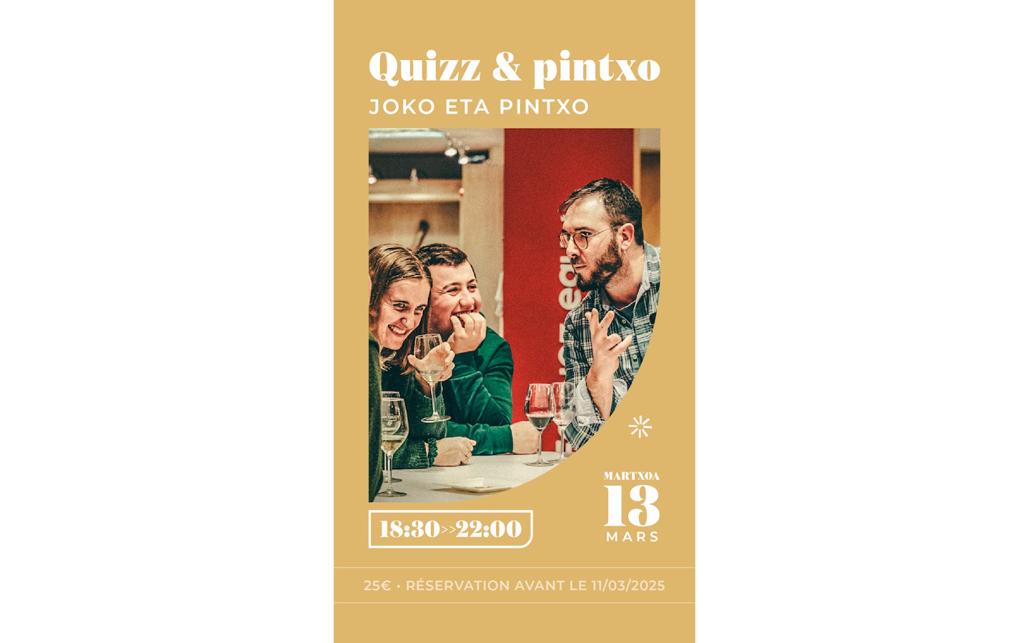 Soirée quizz et pintxo