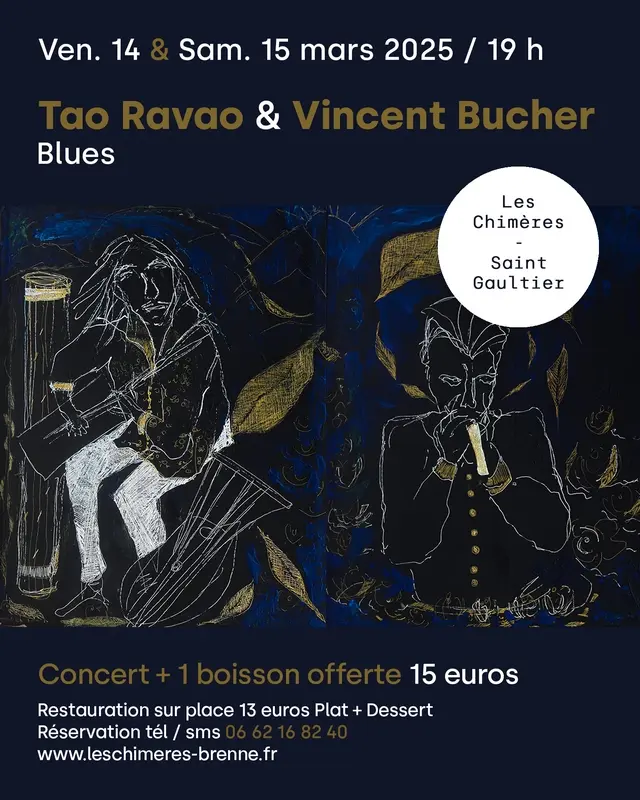 Concert Blues Tao Ravaro & Vincent Bucher