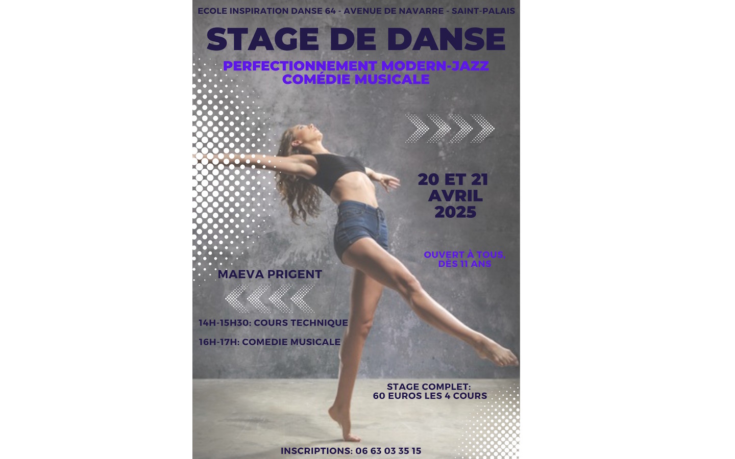 Stage de danse