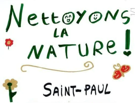 Nettoyons la nature à Saint-Paul