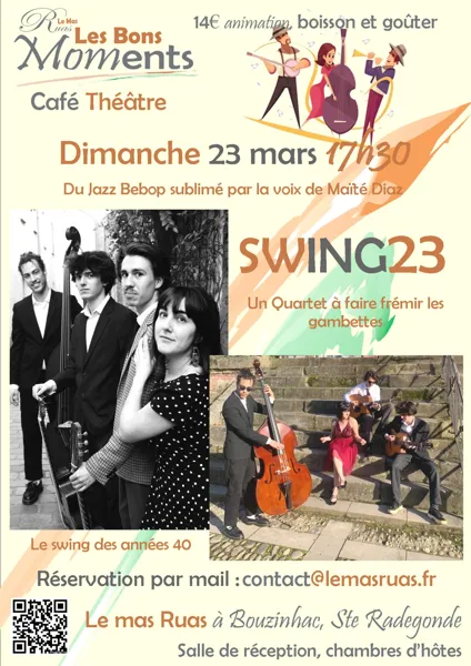 Concert au Mas Ruas Swing23