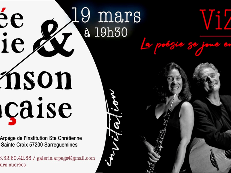 Soirée Poésie & Chanson Française