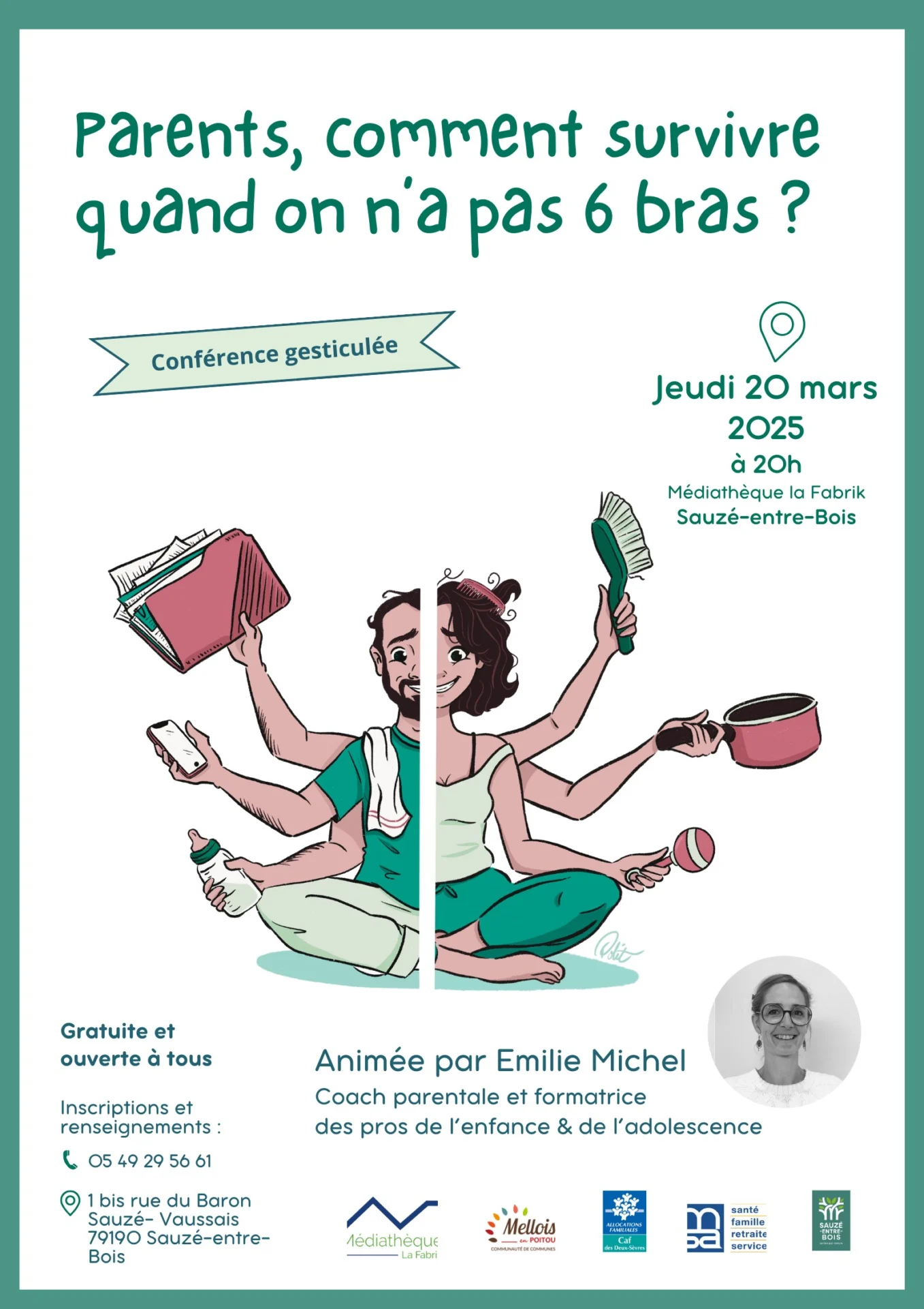 Conférence gesticulée "Parents