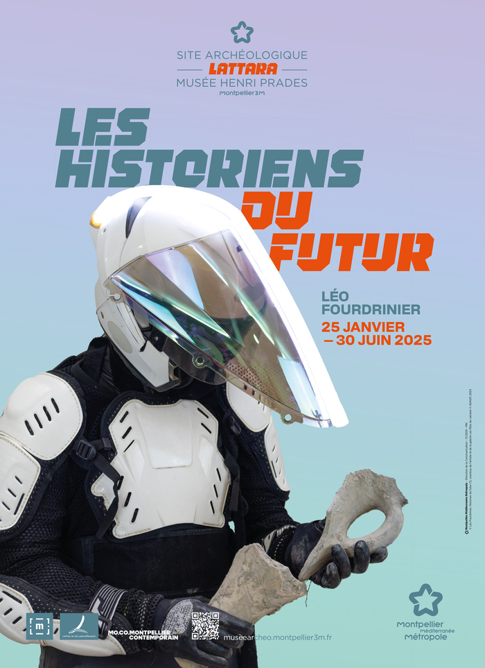 Visite guidée de l'exposition « Les historiens du futur » avec l'artiste Léo Fourdrinier Site archéologique Lattara - musée Henri Prades Lattes