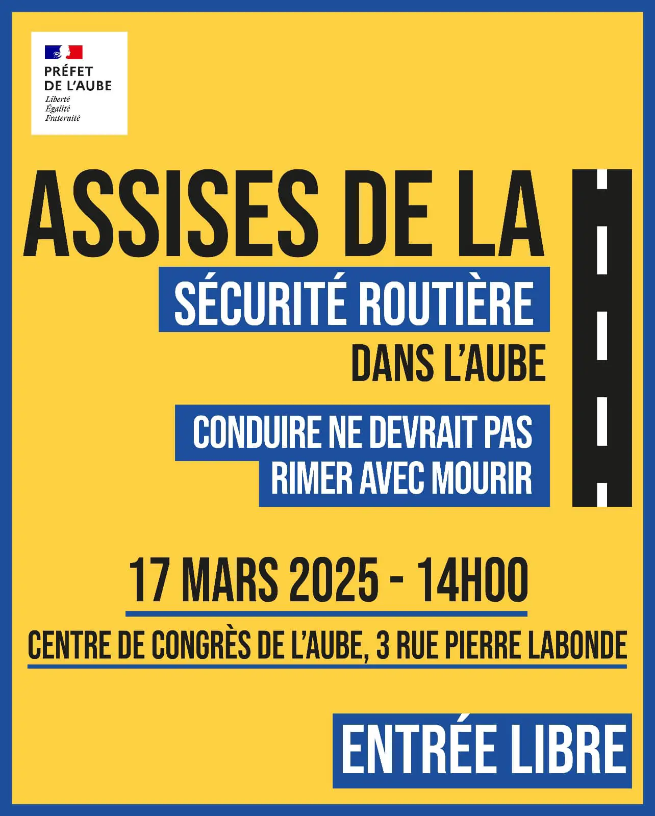 Assises de la sécurité routière dans l'Aube