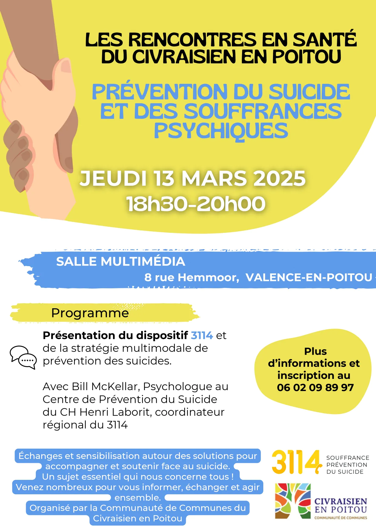 la prévention du suicide et des souffrances psychiques