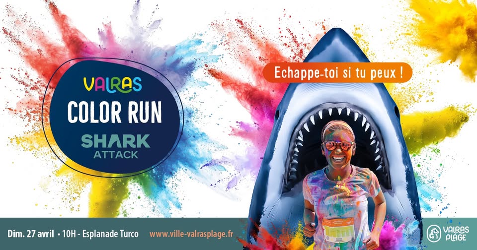 4 ÈME COLOR RUN VALRAS PLAGE