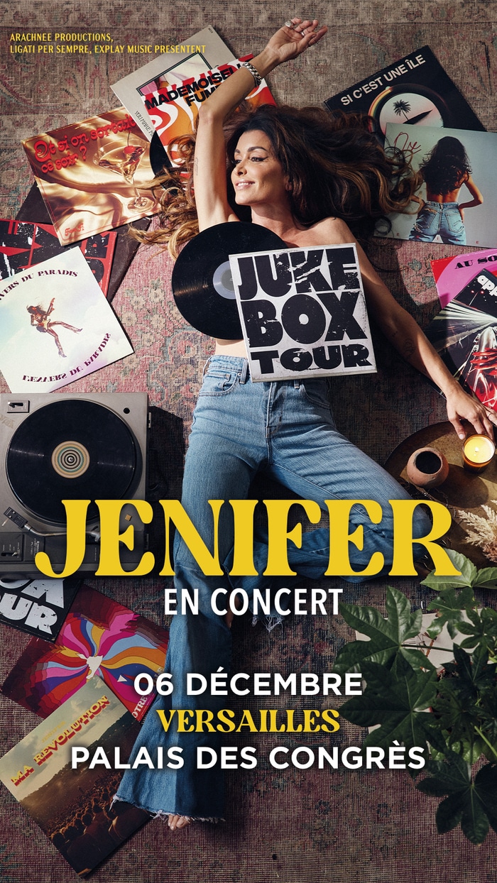 Jenifer - Jukebox Tour Versailles Palais des Congrès Versailles