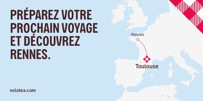 volotea rennes toulouse vol airport