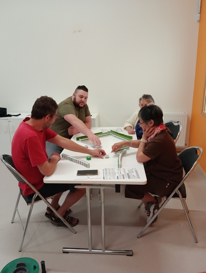 YOUXI (Jeux chinois) et japonais MAHJONG -  JEUX DE GO - TANGRAM la salle Abdelkader du centre culturel Sâad Abssi Gennevilliers