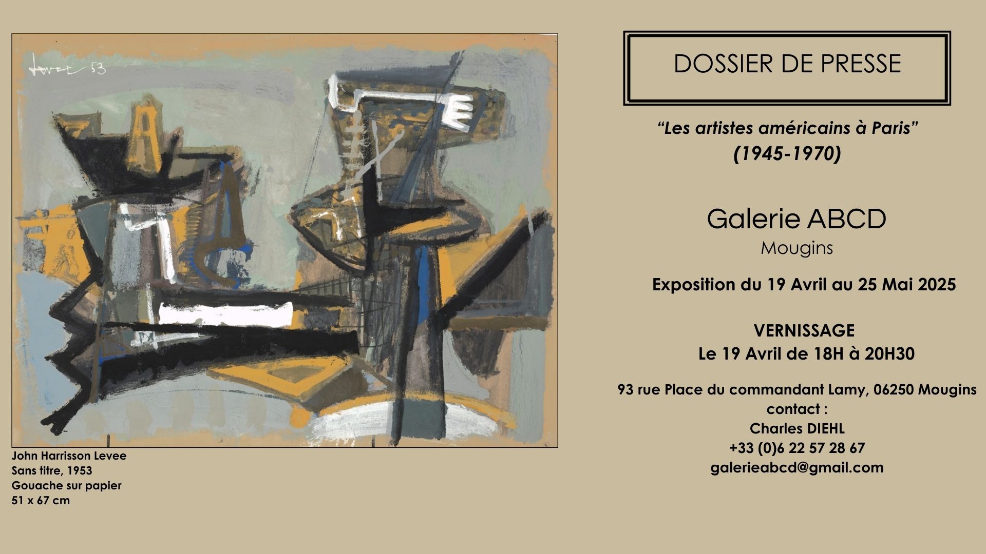 expo americain paris art