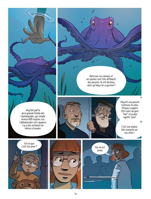 bd quoi rêvent pieuvres