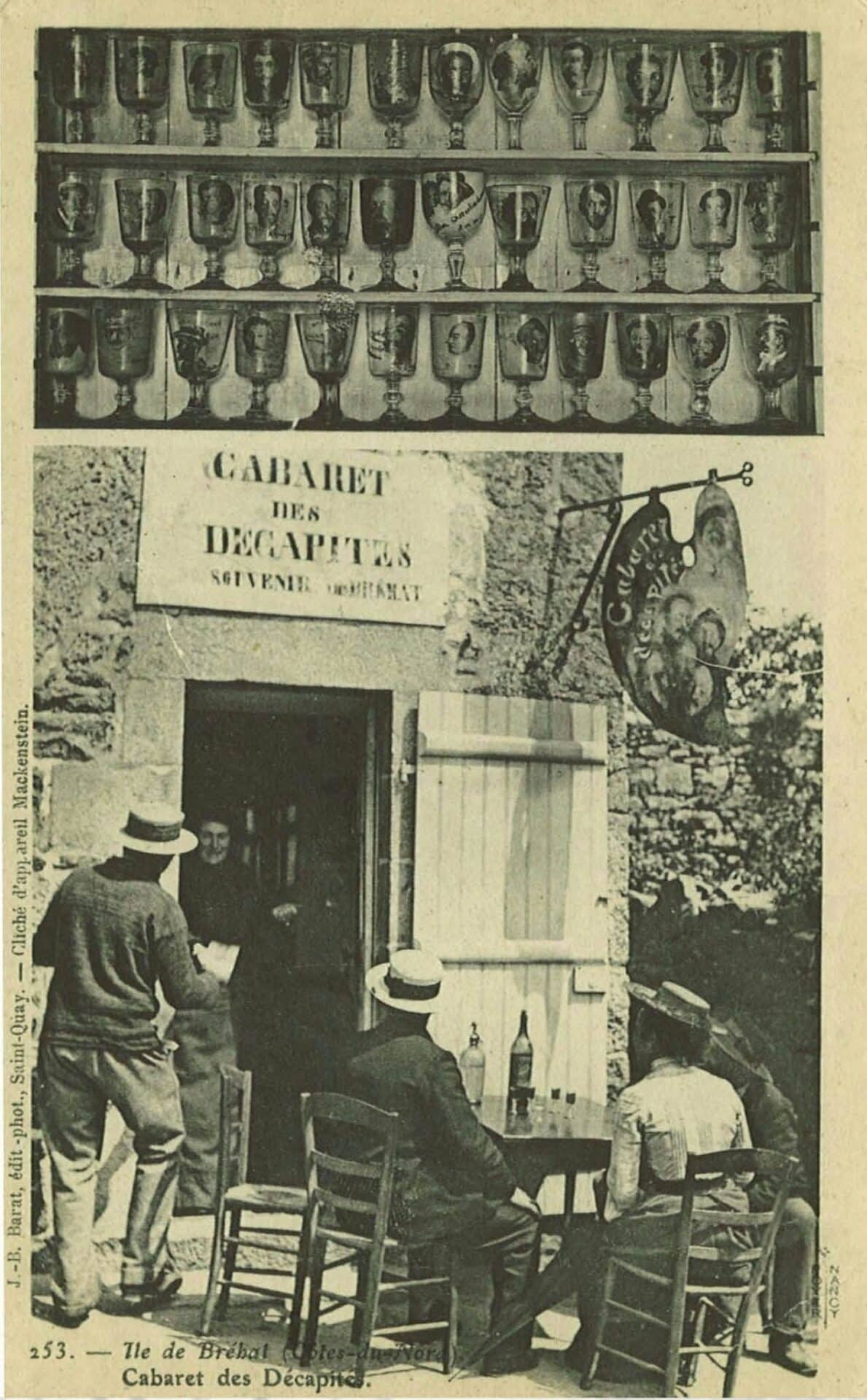 Bistrot et cartes postales