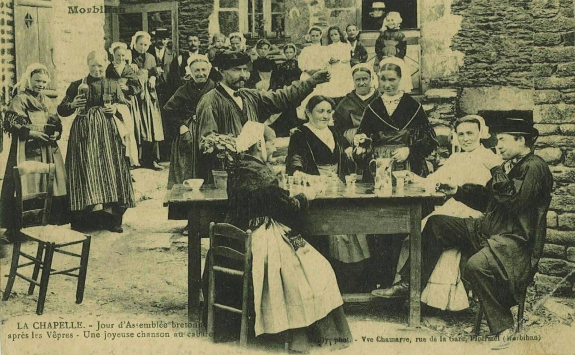 Bistrot et cartes postales