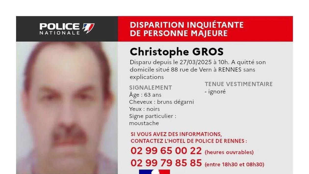 christophe gros rennes disparition