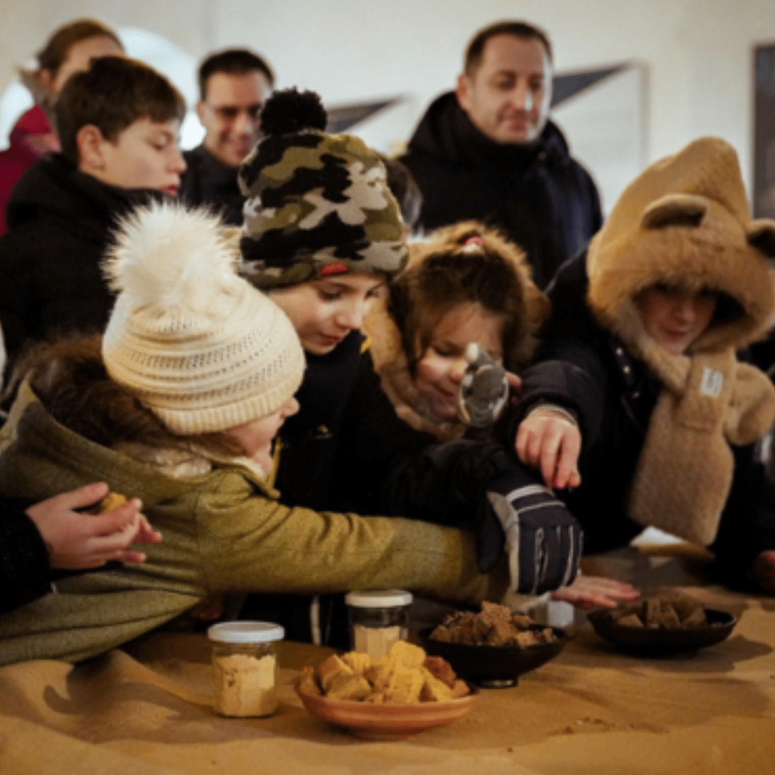 Les visites gourmandes en famille