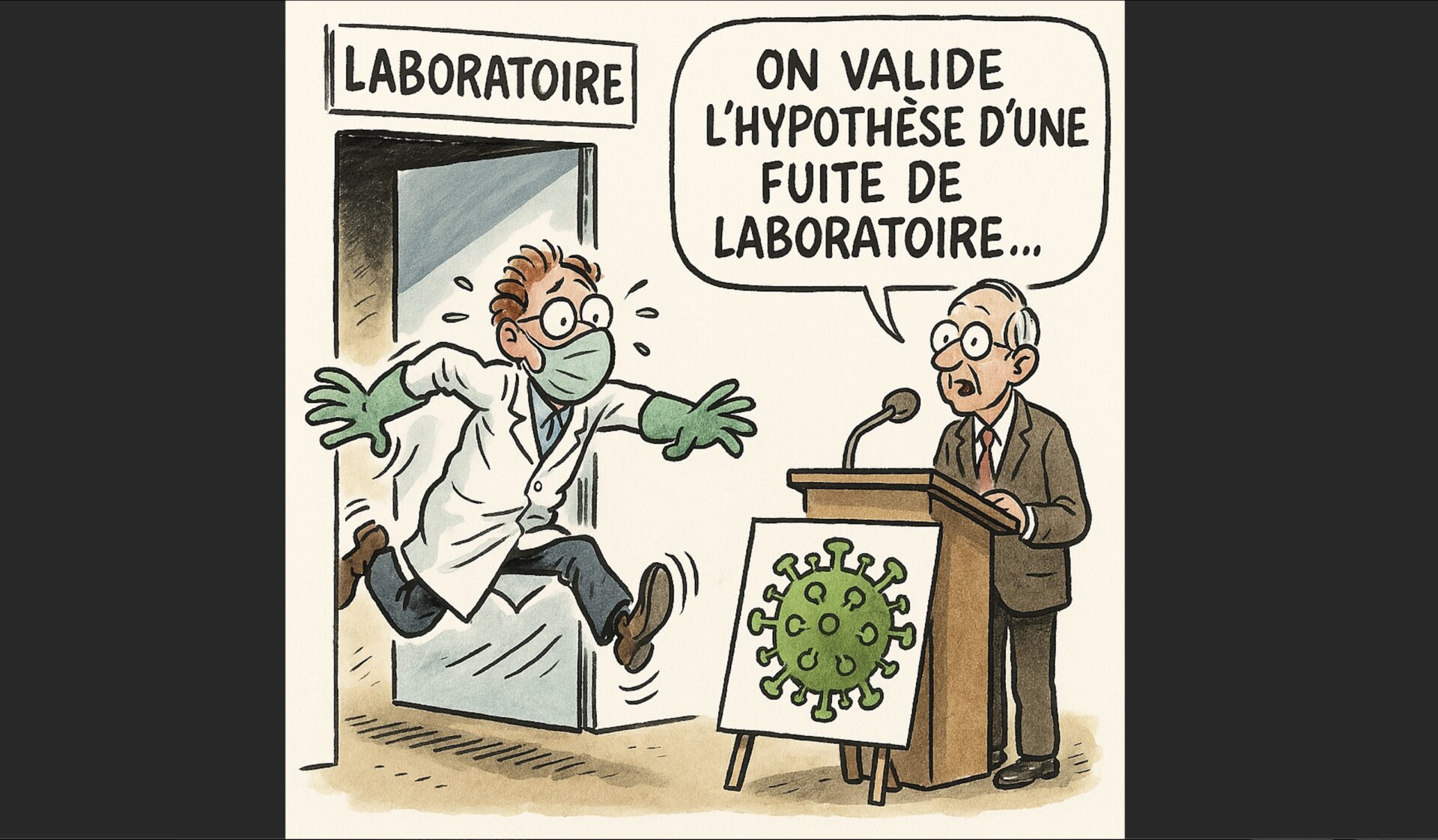covid laboratoire fuite
