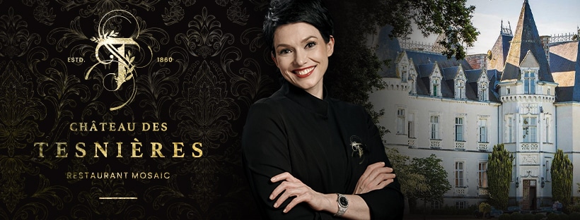 Restaurant Mosaic Château des Tesnières Torcé