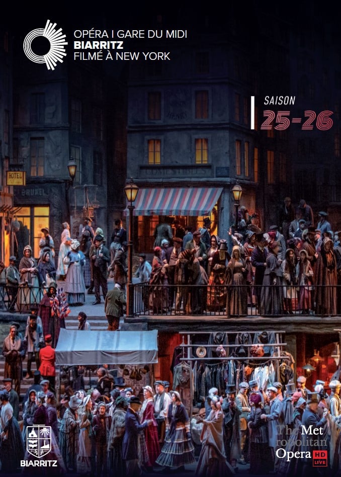 Retransmissions du Metropolitan Opera de New York Andréa Chénier (Production inédite)