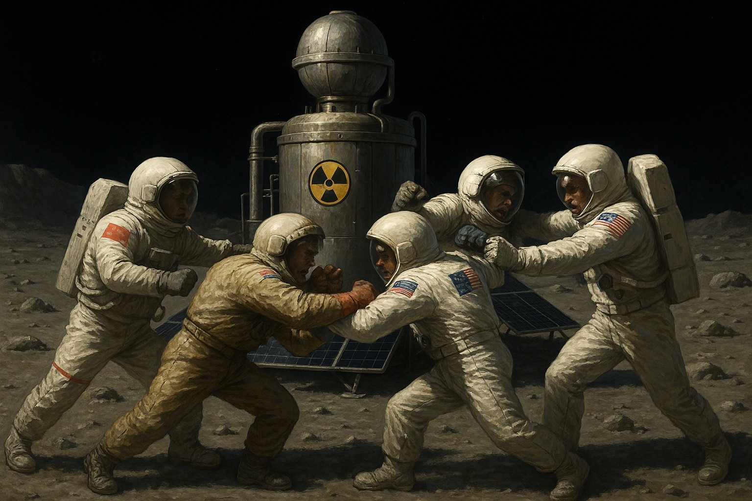 centrale nucleaire lune plant