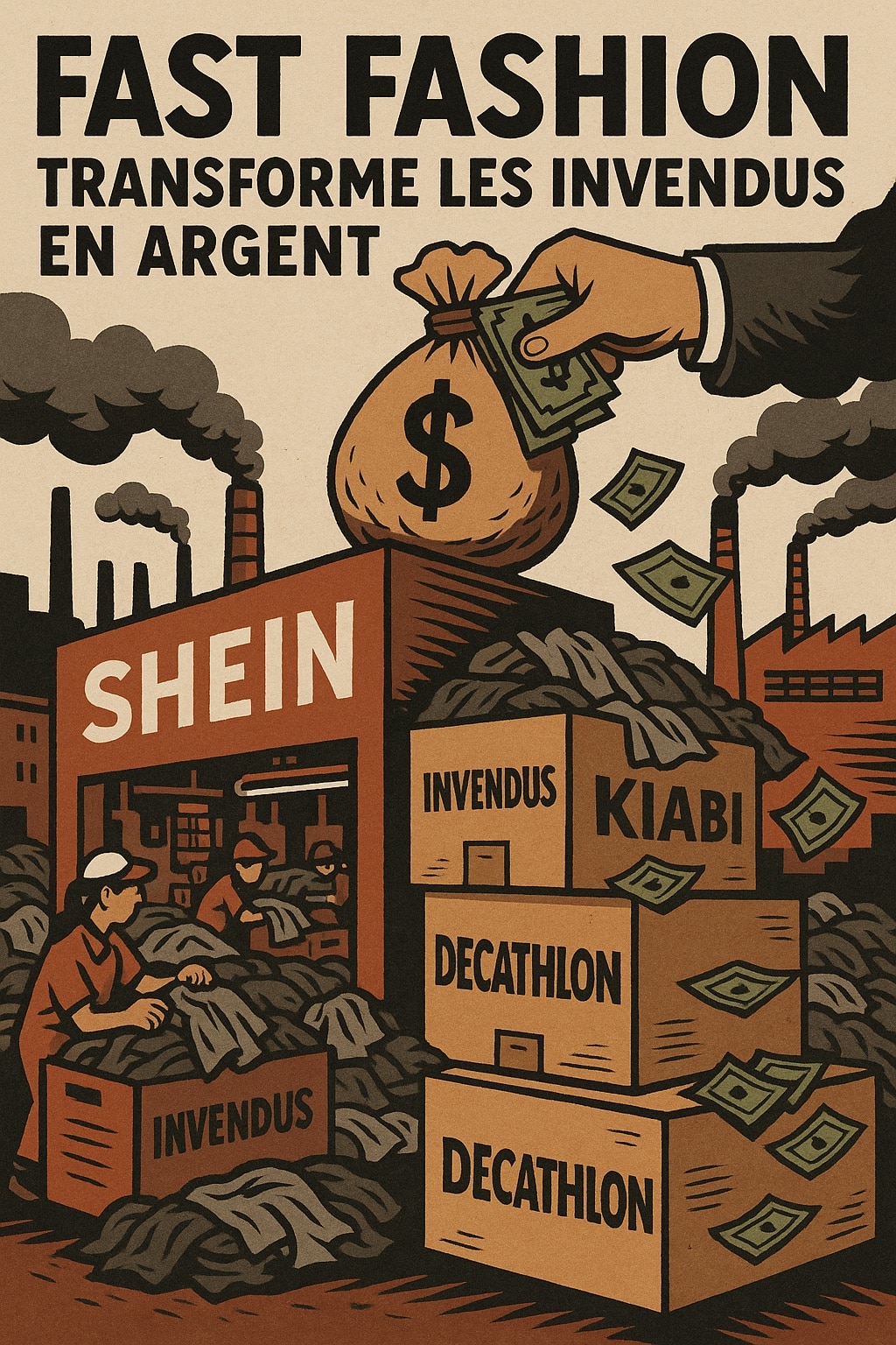 decathlon kiabi shein invendus