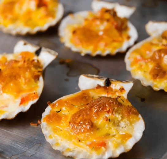 Cours de cuisine à l'institut Michel Guérard Les secrets de la coquille saint-jacques