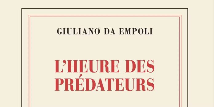 heure prredateurs giuliano empoli
