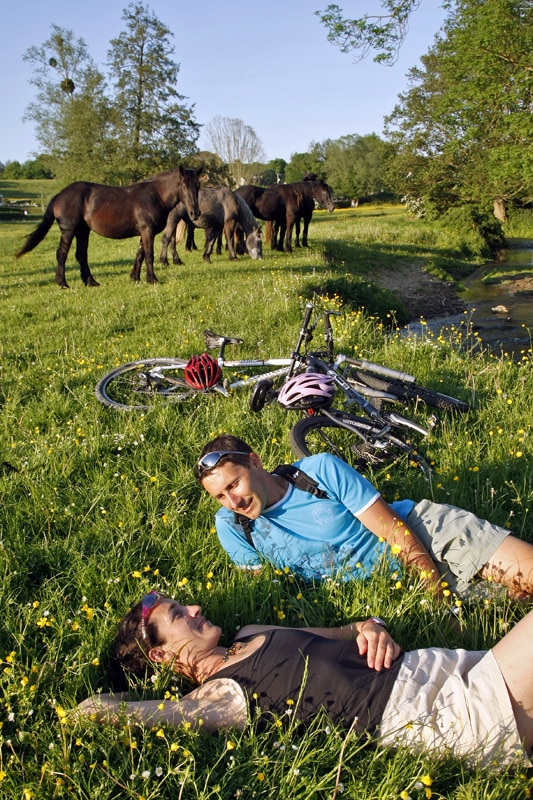 La vallée de la Berthe Thiron-Gardais Centre-Val de Loire