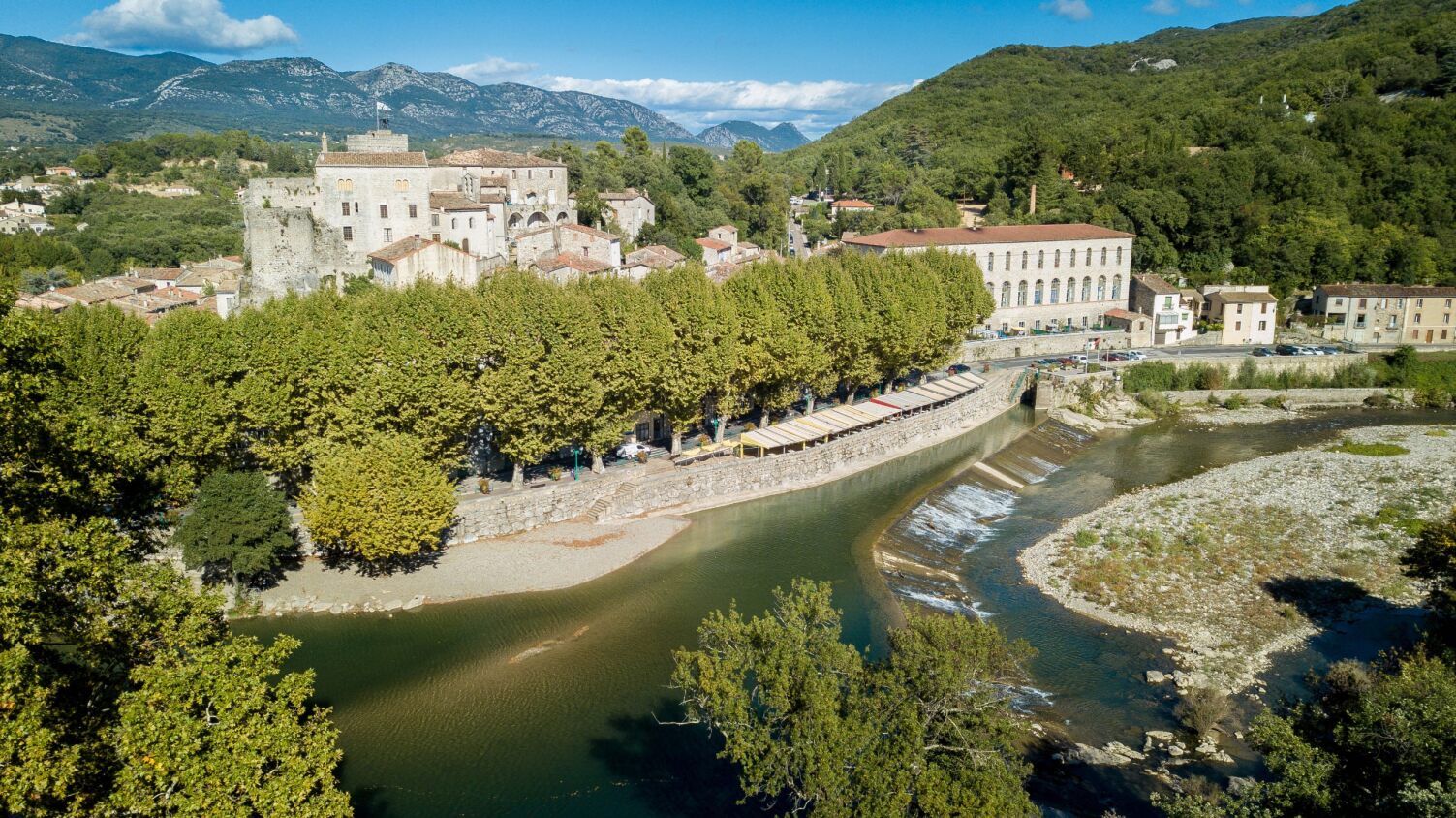 ROUTE MÉDIÉVALE ENTRE SÉRANNE ET MONTS DE SAINT-GUILHEM Laroque Occitanie
