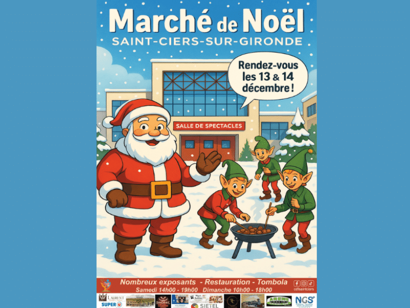 Marché de Noël de Saint Ciers sur Gironde